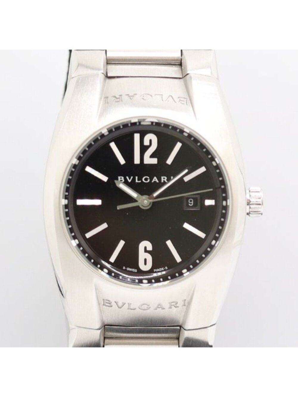 Bvlgari Elgon Date Black Dial Watch 7
